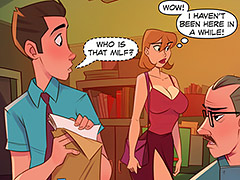 Now the hot cougar wants to give him a taste of his own medicine - The 4 Naughties, Stop by at work by welcomix (tufos)