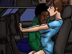Ya gonna spread you lovely white legs open for this nigga - Lust for the librarian by Illustrated interracial 2016