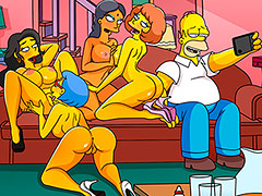 Lick my pussy, my pussy is on fire - The Simptoons - Hommer's Revenge by welcomix (tufos)