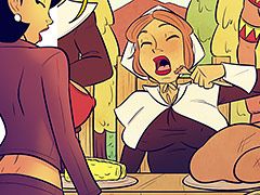 It was a dream come true, putting my cock in her ass - My mom the book tour star by jabcomix (incest comics)