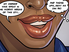 She has the prettiest brown eyes and those lips sexy as can be - The mayor 5