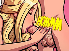 Oh God, yes, pound my pussy - My Son's Girlfriend by jab comix