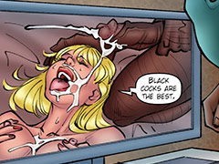 Black cock are the best - Lesson from the neighbor, The second lesson by Kaos comics