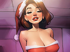 Isabella would have to put on a daring Mrs. Claus outfit - Jerk Off on My Day Off, Christmas shopping by welcomix (tufos)