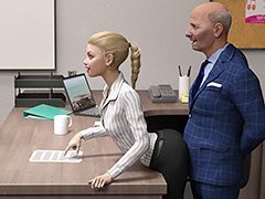 Hot daughter at work - Incest 3D by Dark Lord