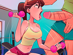 Alison, in fact, is a strong man who has already comes given gluteal exercises - The Naughty Home - No pain, no gain by welcomix (tufos)