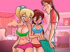 Suck them nice and good - The naughty home: Learning with her girlfriend by welcomix (tufos)