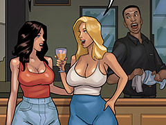 It turns him on so much that he wants to see me get fucked by black men with big dick - The poker game 4
