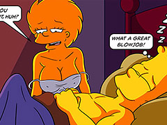 Stick your dick in my wet pussy - The Simptoons Sneaking behind the door by welcomix (tufos)