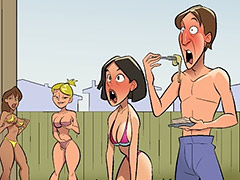 Oh, my god, Walter! You have an erection! - Holli Would 2 by jab comix