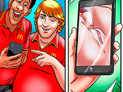 Cumming helps to relax, but it also gives me a crazy hunger - Nymphomaniac Nerd, Exchanging pussy for a Big Mac by welcomix (tufos)