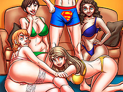 I'll take care but I'm only feeling three cock on me - Nerd Stallion, Super orgy in the building by welcomix (tufos)