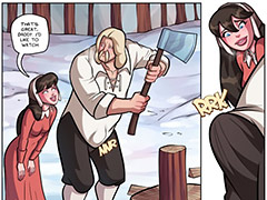 I'd like to feel your muscles when you do it - Younng Harvest by jab comix