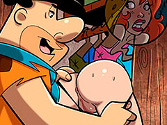 Peble finds a sexy housemaid costume and decides to try it on - The Flintstoons, Deep cleaning by welcomix (tufos)