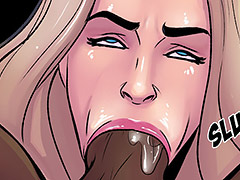 Swallow my black cock deeper - Officer to Hoe by Michi