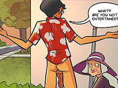 Go dust your crusty cunt, you old bat - My hot ass neighbor 10 by jab comix