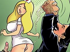 Nurse stacy no.2 - He has an erection father