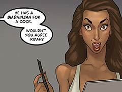 Your delusional self actually thinks you could conquer that 10 inch monster - Art class 3