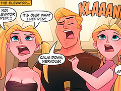 I need my cock to breathe too - The Pervert Home - Crash in the elevator by welcomix (tufos)