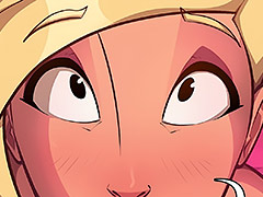 Oh, these lips, like that of a goddess - A model life 4 by jab comix