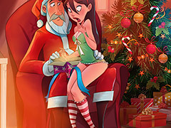 Santa Claus wants to know if Anna was a good girl during the year - The Naughty Home animation, Christmas at the Naughty Home by welcomix (tufos)