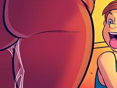 Won't the boys be surprised when I show up naked - Keeping It Up with the Joneses 4 by jabcomix 2016