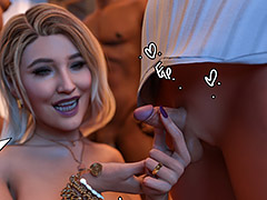 Lock that tiny cock back in it's little cage then come and clean my pussy - Black marked 4 by Tab109