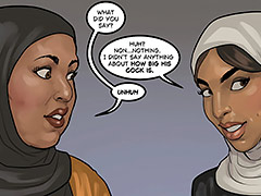 Your delusional self actually thinks you could conquer that 10 inch monster - Art class 3