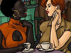 She was shocked at first - The surrogate by Illustrated interracial 2016