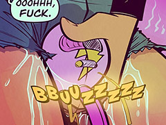 The amazing cornwater electric hula hoop - My MOM the reality TV star by jab comix