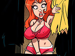 Peble finds a sexy housemaid costume and decides to try it on - The Flintstoons, Deep cleaning by welcomix (tufos)