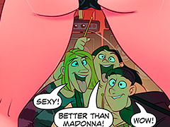 Full of sensuality and eroticism, drives everyone crazy singing a Madonna hit - The Pervert Home - Gang Band by welcomix (tufos)