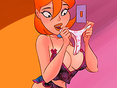 While he smells the underwear, he is seen by his wife - The Naughty Home animation - The smell of panties by welcomix (tufos)