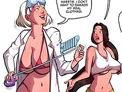 That is more that 8 inches and it's not even erect yet, it must be very cumbersome - Spy Games 6 by jab porn