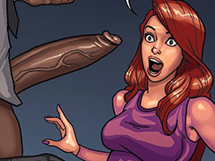 My pussy can definitely handle big black cocks - Art class 2