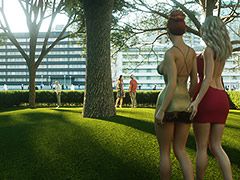 Take it all in your throat slut - Anastasia and Eve  3D Collection