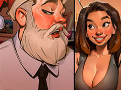 Isabella would have to put on a daring Mrs. Claus outfit - Jerk Off on My Day Off, Christmas shopping by welcomix (tufos)