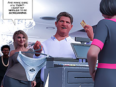 As a little reward you can have my panties to sniff while you jerk off later - Black marked 3 by Tab109