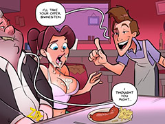 That's even worse smelling than the sausage - Holli Would 2 by jab comix