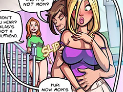 Your pussy is so wet, just admit you're enjoying it - My Son's Girlfriend by jab comix