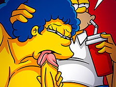 Our sex is going to get even naughtier - The Simptoons, Naughtiness at the movies by welcomix (tufos)