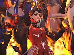 Mercy love unprotected sex and massive cumshots and creampies - Overwatch: Mercy  3D Collection