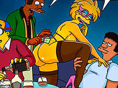 Nothing like fucking a whore from time to time - The Simptoons - A Very Crazy Night by welcomix (tufos)