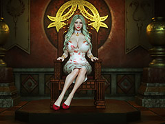 If she spreads her legs, we can see her pussy - Princess and 5 Goblins by Jared999D