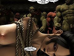 And we will have fun breaking you - World never quest ep.3 Lands of Lore by crazy xxx 3D