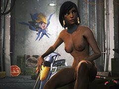 Pharah with big tits and tiny asses - Overwatch: Pharah  3D Collection