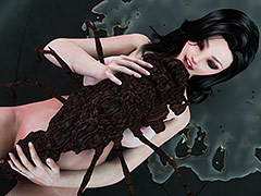 Tentacled creature fucks sexy girl - V Labs 3 by Vaesark