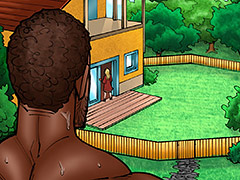 He used me, called me a slut, and I loved it - Lesson from the neighbor, The third lesson by Kaos comics