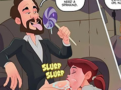 Daddy thinks you need a spanking - Holli Would 4 by jab comix