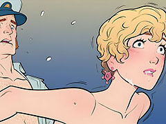 Can you fit your dick in my asshole, Cap? - Bubble butt Princess issue 8 by jab comix